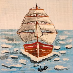 Velero rojo